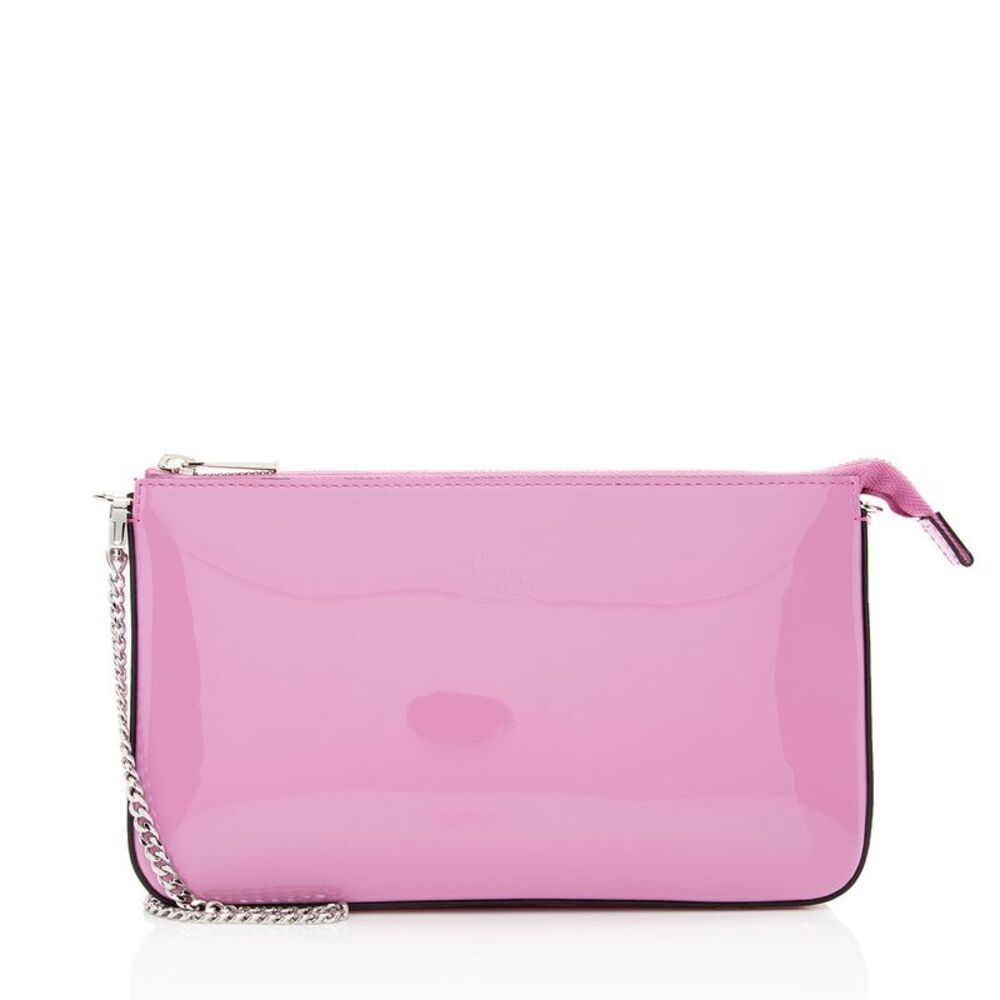 Christian Louboutin Patent Leather Loubila Pouch